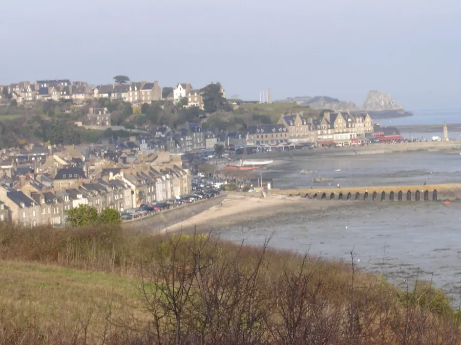 Vue sur Cancale et la baie