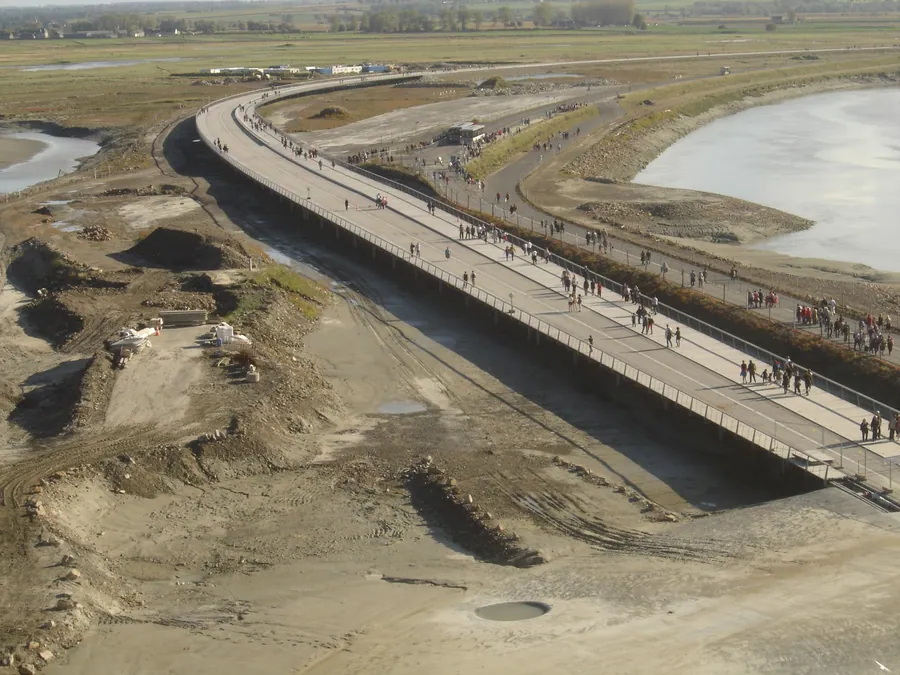 Le pont-passerelle de Dietmar Feichtinger